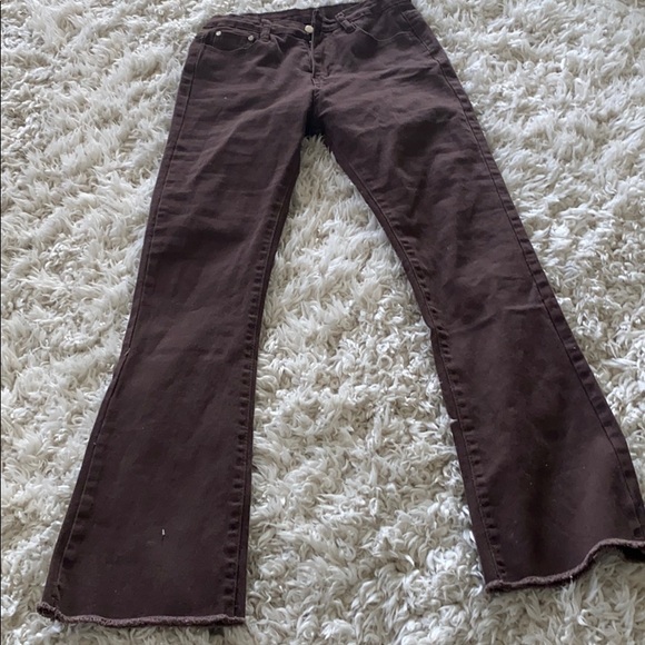 Brown flare jeans - Picture 3 of 4